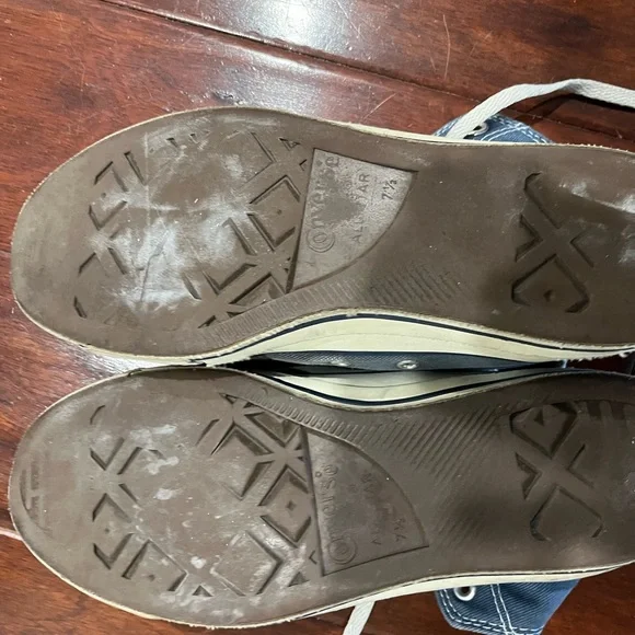 Converse high top navy sneakers - Picture 5 of 6